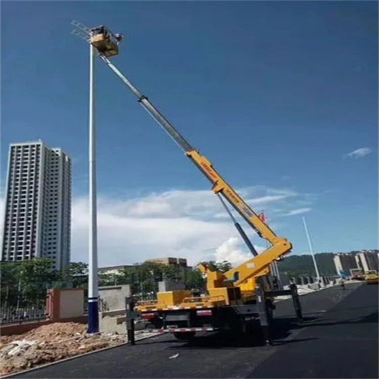 达州维修路灯的曲臂升降车出租